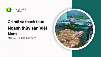 Nuôi trồng thủy sản nước lợ: Cơ hội và thách thức cho ngành thủy sản Việt Nam